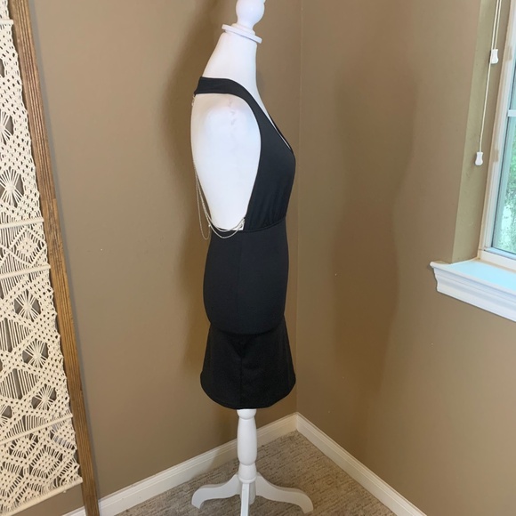 SHEIN backless sexy mini dress with chain back size small - Picture 4 of 15